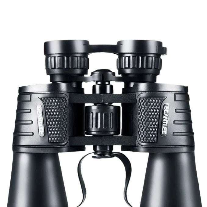 Habicare 10x50 HD long-range waterproof binoculars with outdoor telescope view, featuring durable design and high-definition optics.