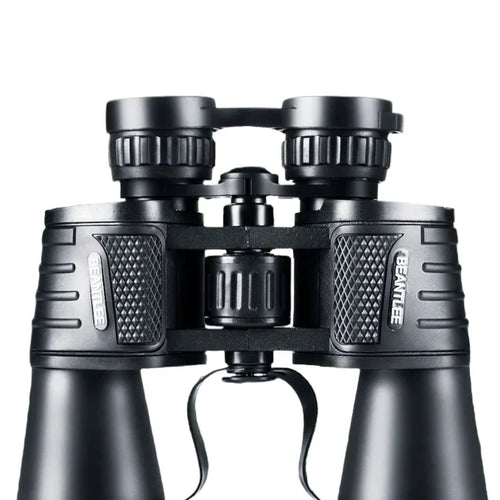 Habicare 10x50 HD long-range waterproof binoculars with outdoor telescope view, featuring durable design and high-definition optics.