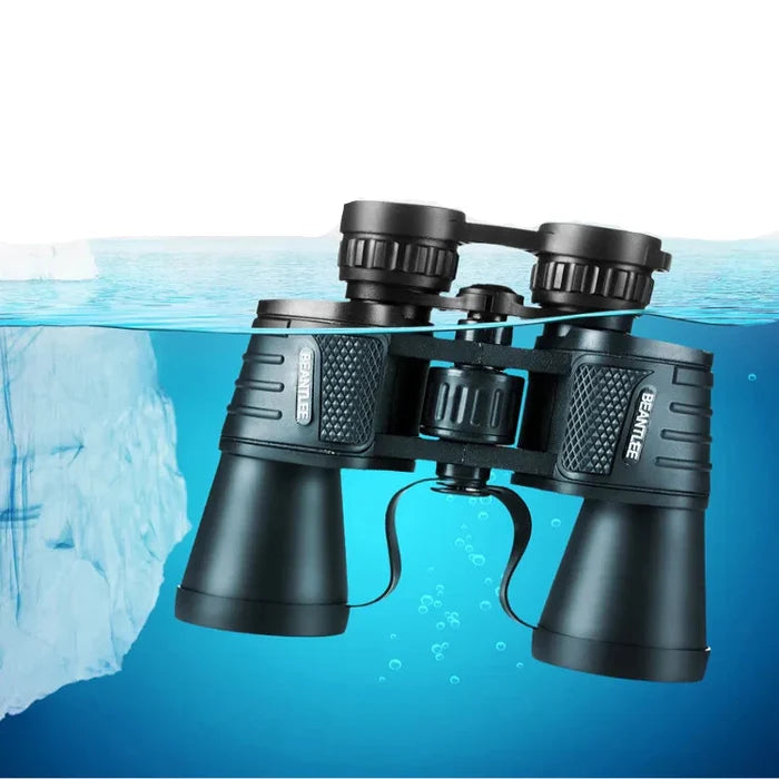 Habicare 10x50 HD waterproof outdoor binoculars with long-range optics and durable design, ideal for outdoor wildlife viewing.