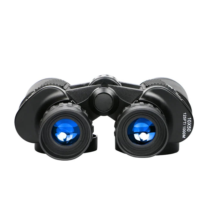 Habicare 10x50 HD waterproof long-range binoculars with outdoor telescope, compact and durable for outdoor adventures