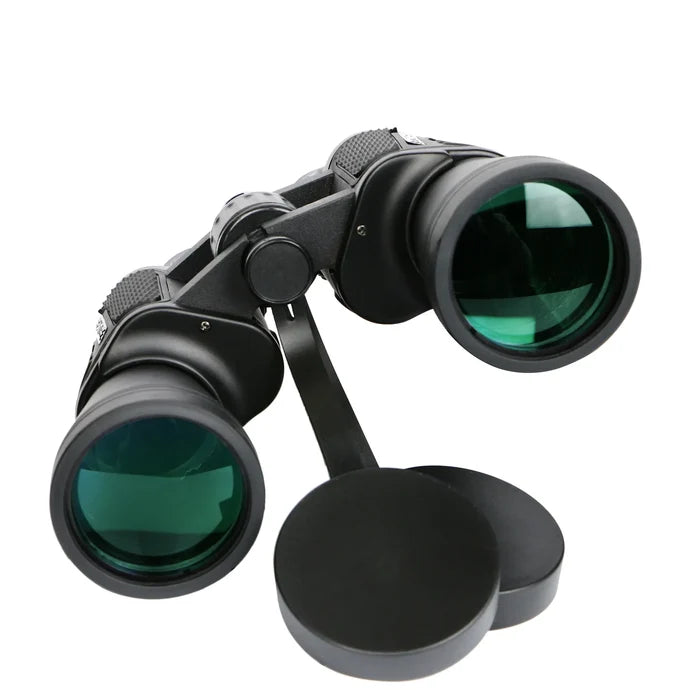 Habicare 10x50 HD waterproof long-range binoculars with outdoor telescope, featuring wide lenses and durable design.