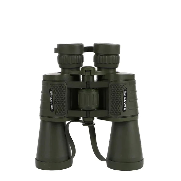 Habicare 10x50 HD long-range waterproof binoculars with outdoor telescope, featuring durable design and high clarity optics.