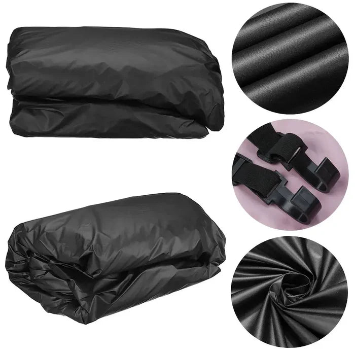 Habicare 210D waterproof RV roof cover tarp, sunshade in various sizes, designed for durable outdoor protection and UV resistance.