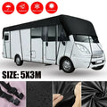 Habicare 210D waterproof RV roof cover tarpaulin sunshade in various sizes, durable and weather-resistant for RV protection.