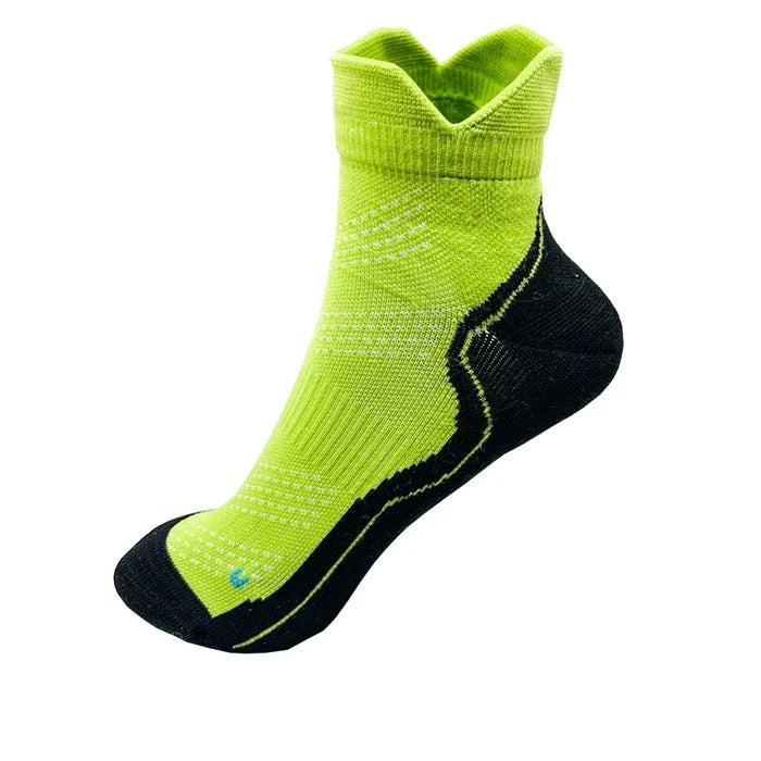 Two pairs of Habicare cushioned cotton ankle socks for men and women, low-cut athletic sports socks, SS style.