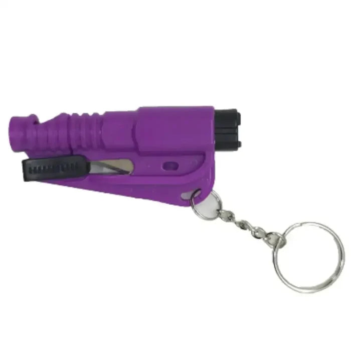 Habicare SS 3-in-1 vehicle window breaker and cutter safety hammer with ergonomic handle and emergency escape features