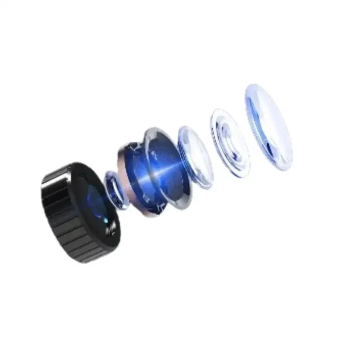 Habicare 9eight5 3D VR glasses virtual reality headset for smartphones, showing the headset with adjustable straps and lenses.
