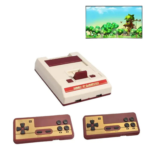 Red Habicare 4K HD Game Stick Console with SS logo, compact design, and HDMI output for high-quality gaming on TV.