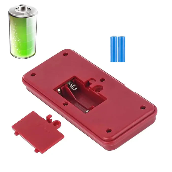 Habicare 4K HD Game Stick Console in red, compact gaming device with USB and HDMI ports for immersive gaming experience.