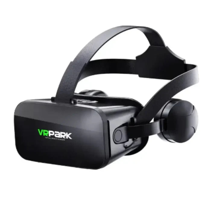 Habicare 4K VR headset with rocker for 3D virtual reality gaming and immersive experiences, featuring sleek design and comfortable fit.