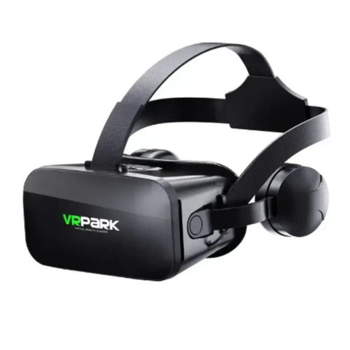 Habicare 4K VR headset with rocker for 3D virtual reality gaming and immersive experiences, featuring sleek design and comfortable fit.