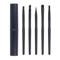 Set of five watch cleaning brushes from That Watch Shop, ideal for maintaining and detailing watch cases and bands.