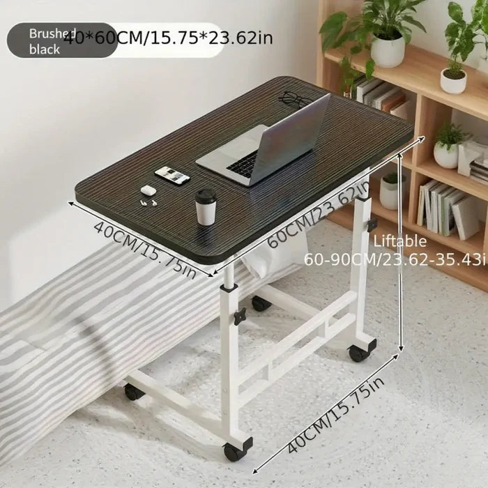 Habicare SS adjustable height desk, lightweight and portable with a sleek design suitable for versatile workspace needs.