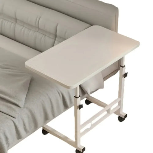 Habicare adjustable height portable desk in black and white, SS model, featuring a sleek design and versatile workspace.