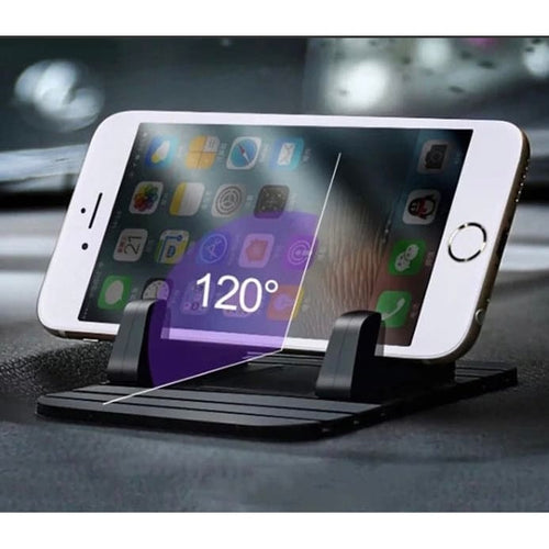 Adjustable 9eight5 mobile phone holder with flexible stand for phones and tablets, featuring adjustable angles and secure grip.