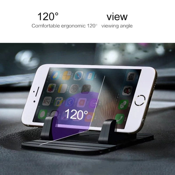 Adjustable 9eight5 mobile phone holder for phones and tablets, with flexible grip and sturdy stand for hands-free use.