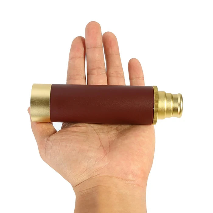 Habicare SS aluminium alloy monocular telescope with adjustable focus and compact design for outdoor wildlife observation.