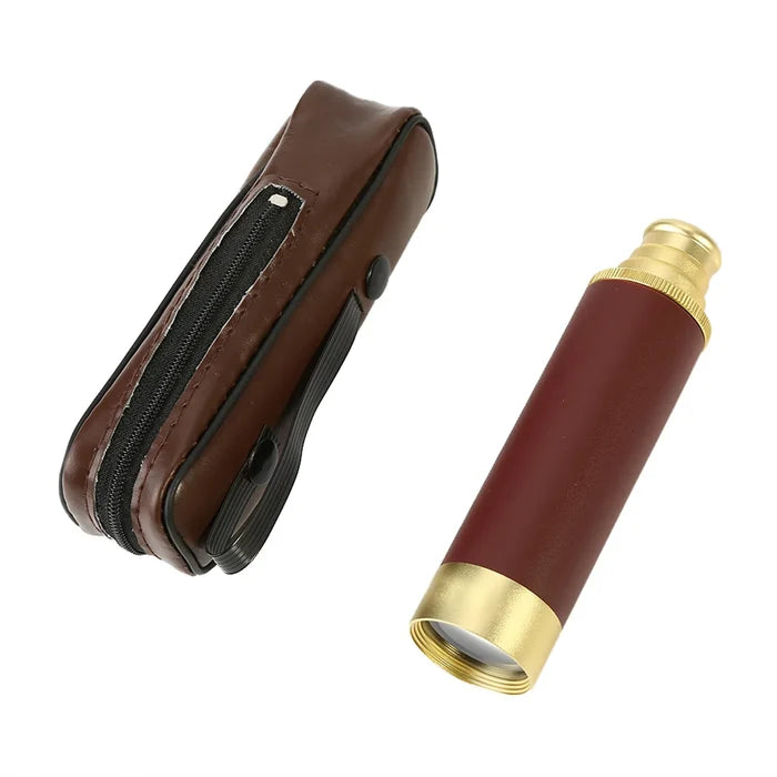 Habicare SS aluminium alloy monocular telescope with compact design and adjustable focus, ideal for outdoor viewing.