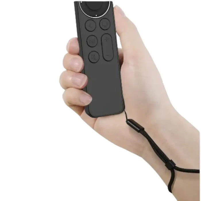 Habicare HBC Apple TV remote control cover, protective silicone case with precise cutouts, fits Apple TV remote for secure grip.