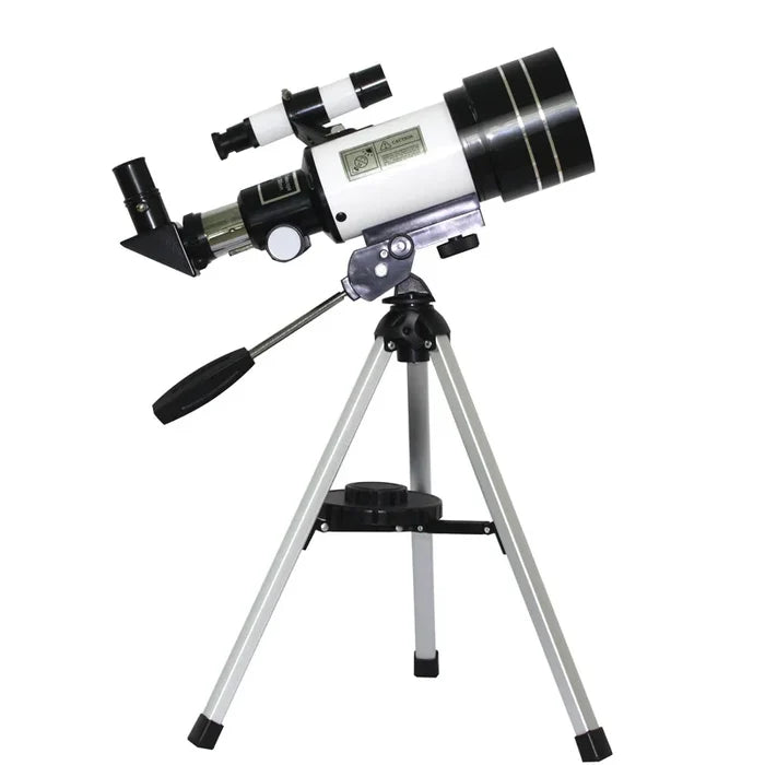 Habicare astronomical telescope with HD high magnification and finder, available in two colors, ideal for stargazing and celestial observation.