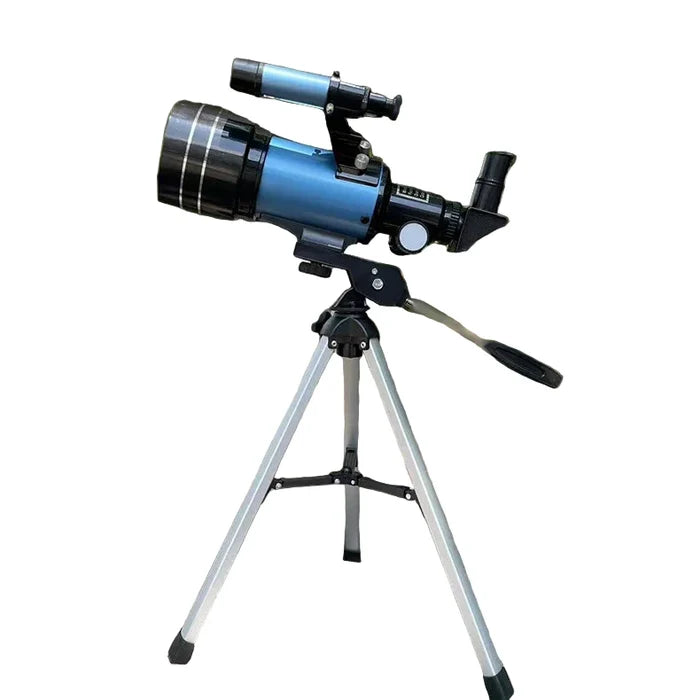 Habicare SS astronomical telescope with HD high magnification and finder, available in two colors, ideal for stargazing and astronomy.