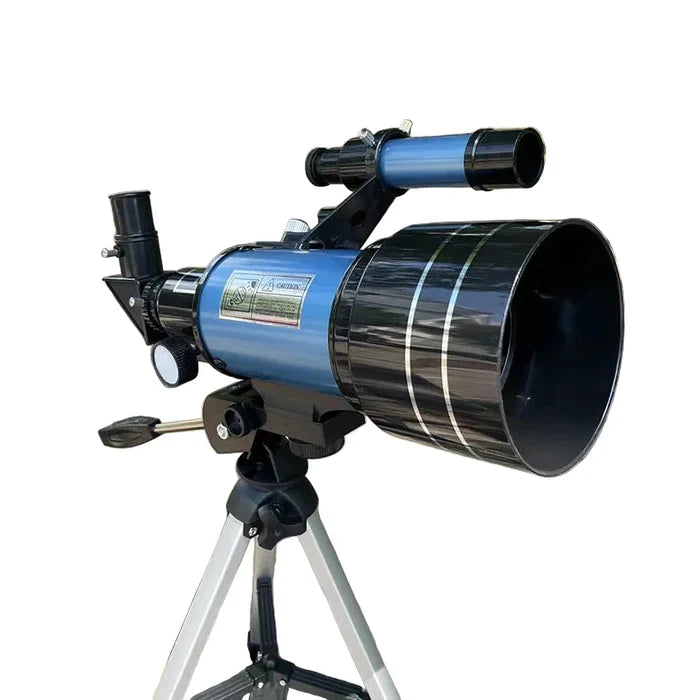 Habicare astronomical telescope with HD high magnification and finder, available in two colors, ideal for stargazing and celestial observation.
