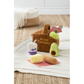 Baby Ganz 8 Inch My First Picnic Basket Learn and Grow 7 Piece Plush Playset