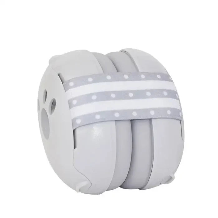 Habicare Baby Noise Reduction Earmuffs in various colors, designed to protect infants' ears from loud sounds.