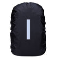 Black waterproof backpack cover by 9eight5, designed to protect a 45L backpack from rain and moisture.