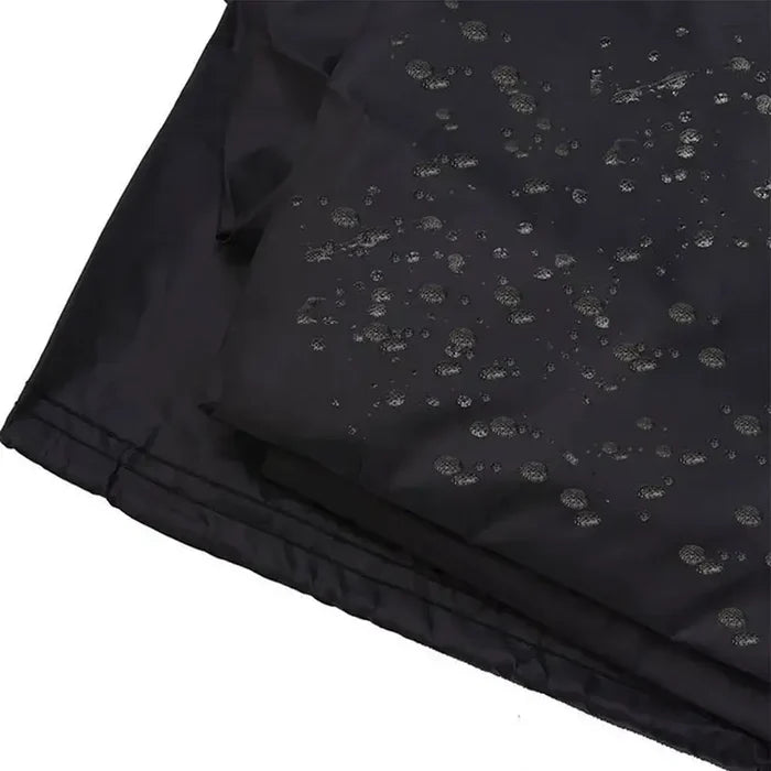 Heavy-duty SS BBQ grill cover by Habicare, available in various sizes, protects grills from weather and outdoor elements.