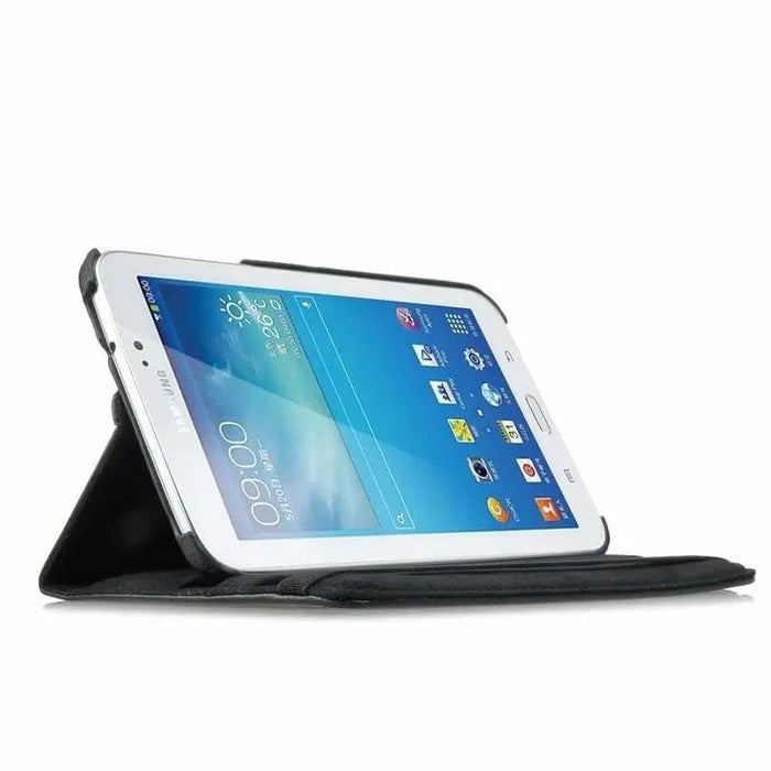 Black protective cover for Samsung Galaxy Tab 3 8.0-inch T310/T315 by 9eight5, shown on the tablet.