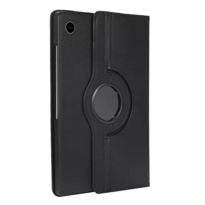 Black protective cover for Samsung Galaxy Tab A7 Lite 8.7-inch (2021), by 9eight5, showing the tablet with the case on.