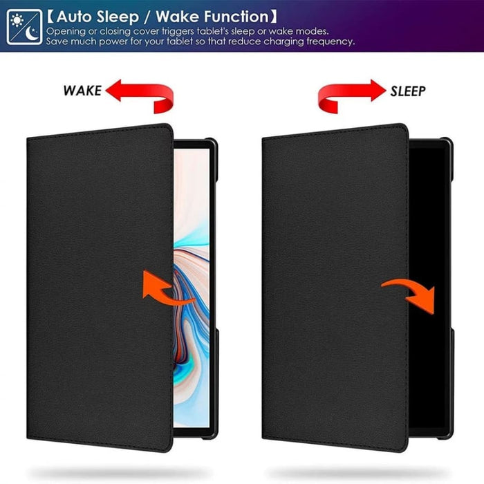Black cover for Samsung Galaxy Tab A8 10.5-inch (2021), compatible with X200/X205, designed to protect and fit the tablet perfectly.