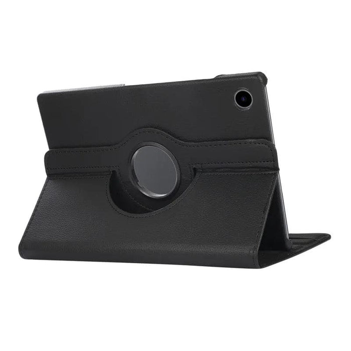 Black protective cover for Samsung Galaxy Tab A9 8.7” (2023), X110/X115 tablet from 9eight5, showing front and back view.