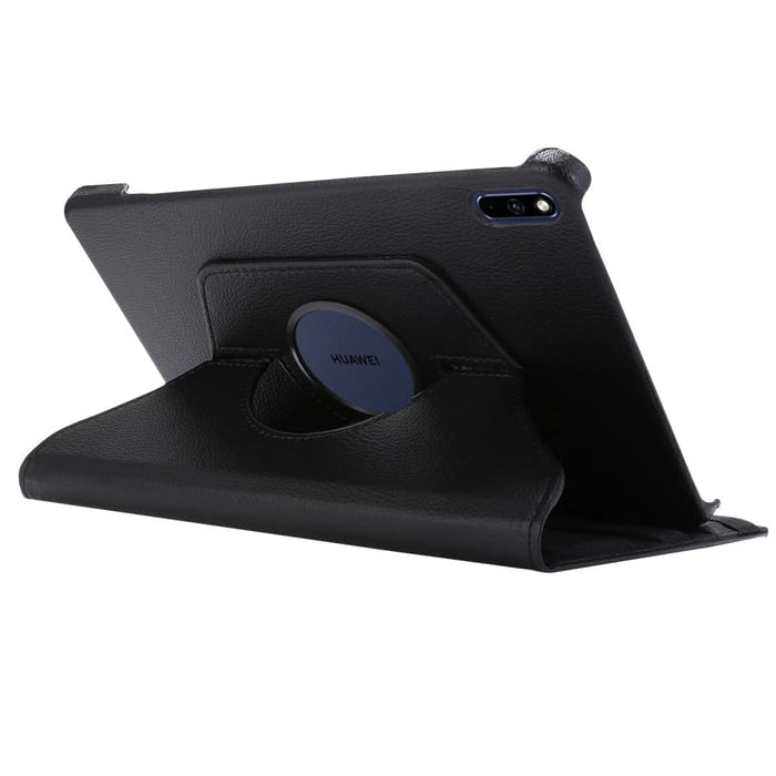 Black protective cover for Samsung Galaxy Tab S6 Lite 10.4-inch tablet by 9eight5, designed for model P610/P615, durable and lightweight.
