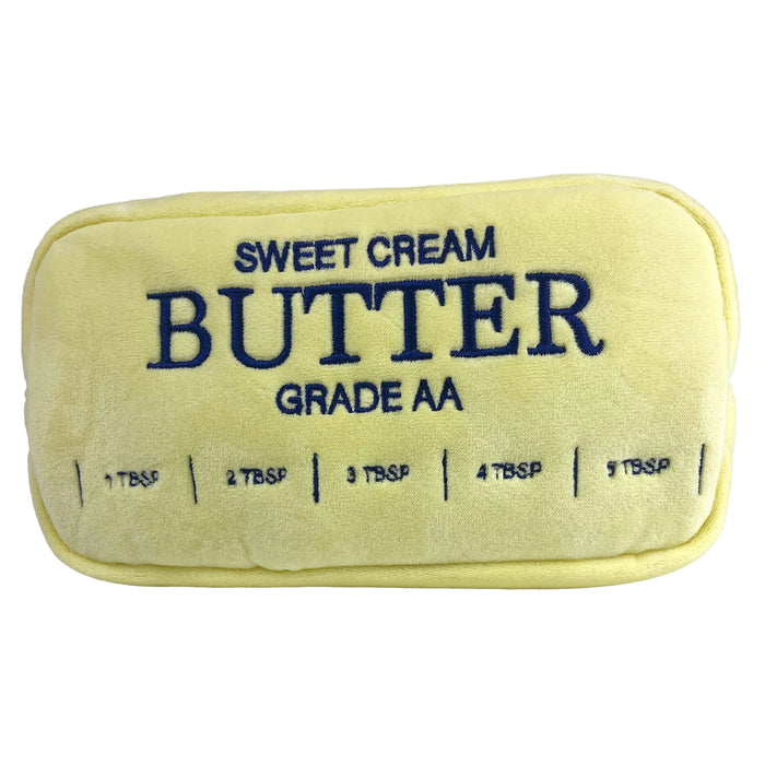 Butter Zippered Storage Bag - 10 Inch