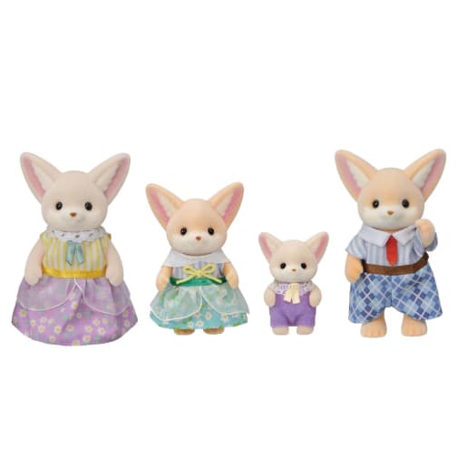 Calico Critters Fennec Fox Family