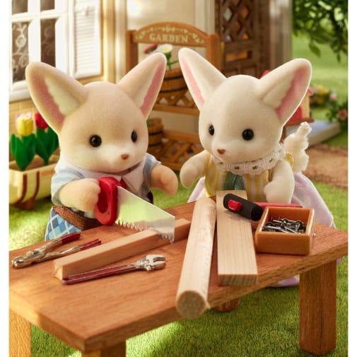 Calico Critters Fennec Fox Family