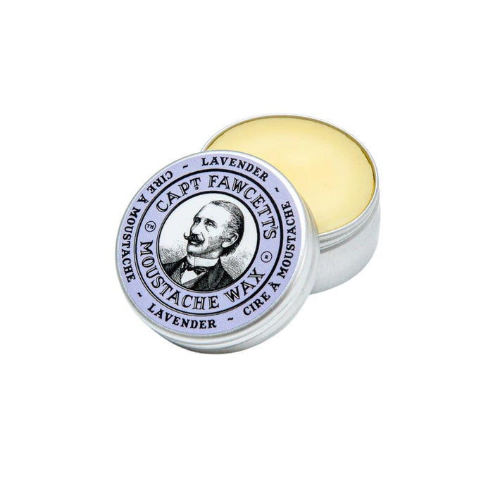Captain Fawcett's Moustache Wax - Lavender (15ml) Moustache Waxes Capt. Fawcett
