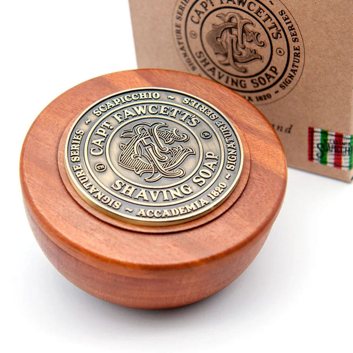 Captain Fawcett’s Scapicchio Fig, Olive & Bay Rum Shaving Soap (Options) Shaving Soaps Capt. Fawcett