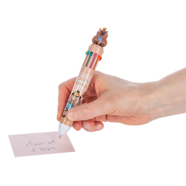 Capybara Multi Color Novelty Pen - Assorted