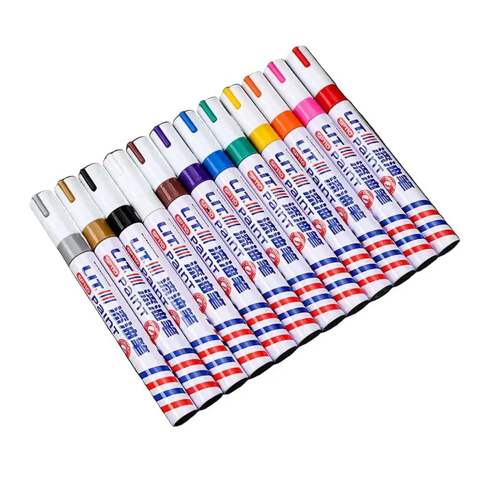Habicare waterproof car scratch repair pen in 12 colors, ideal for touch-up and concealing minor car scratches.