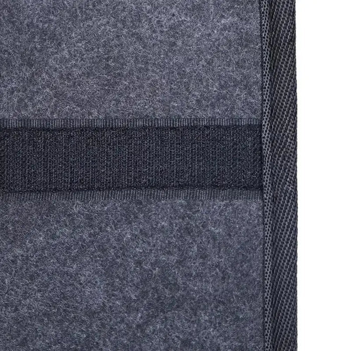 Habicare large-capacity car storage box, portable non-slip organizer, ideal for vehicle organization in two sizes.