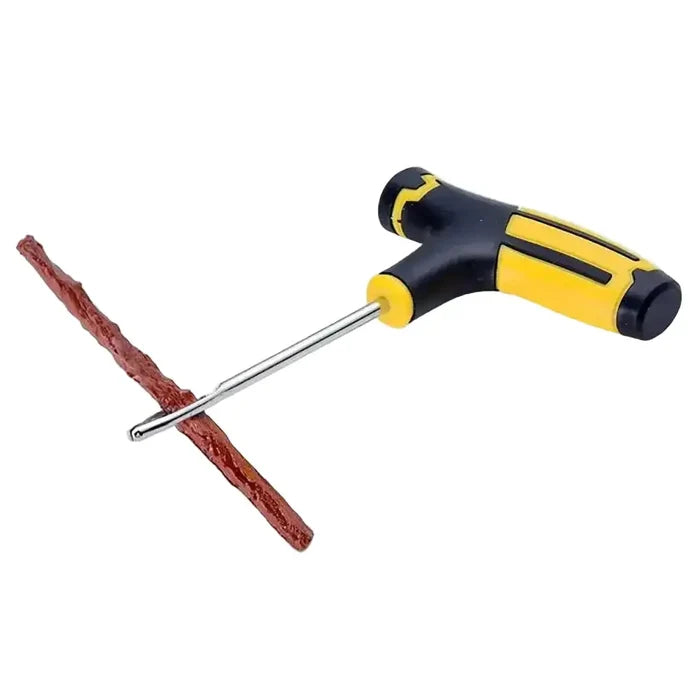 HBC Habicare car tyre repair kit with durable strips and super glue for quick puncture fixes and tyre maintenance.