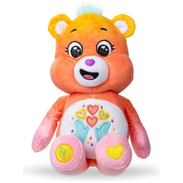 Care Bears 9 Inch Thankful Heart Bear Fun Size Sparkle Plush Toy