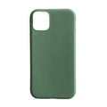 Light green 9eight5 iPhone 11 case showing slim protective design and textured back for enhanced grip.