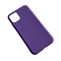 Purple iPhone 11 case by 9eight5, slim protective phone case with a smooth matte finish and precise cutouts.