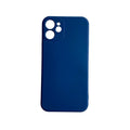 Navy 9eight5 iPhone 12 Mini (5.4”) phone case with slim, protective design shown on a phone.