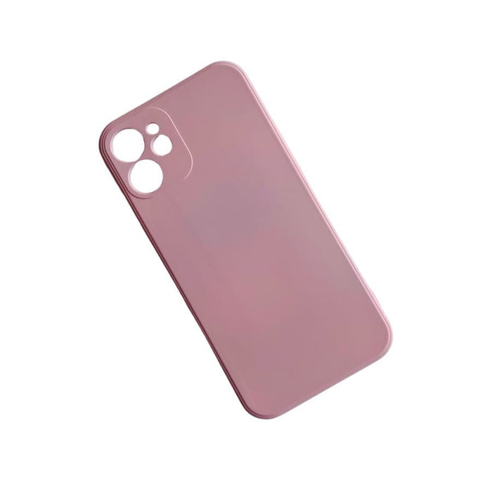 Pink 9eight5 iPhone 12 Mini case, slim protective phone case with a smooth finish for the 5.4-inch model.