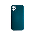 Green 9eight5 iPhone 12/iPhone 12 Pro 6.1-inch phone case showing slim design and textured back for protection.